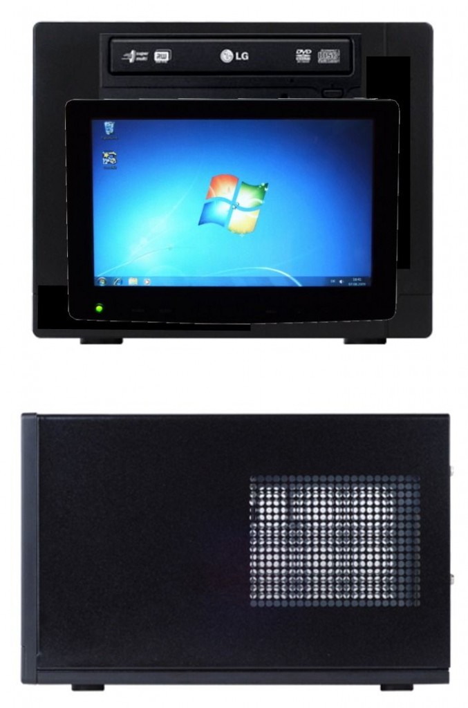 PC mit Touchscreen-Monitor