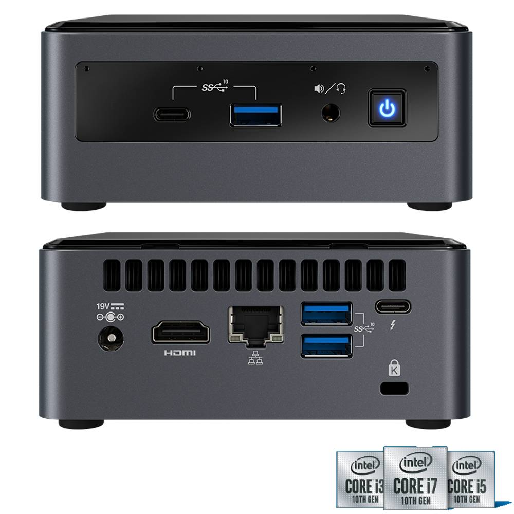 Intel NUC GEN10CPU i7 64G RAM 1TB SSD - ミニPC