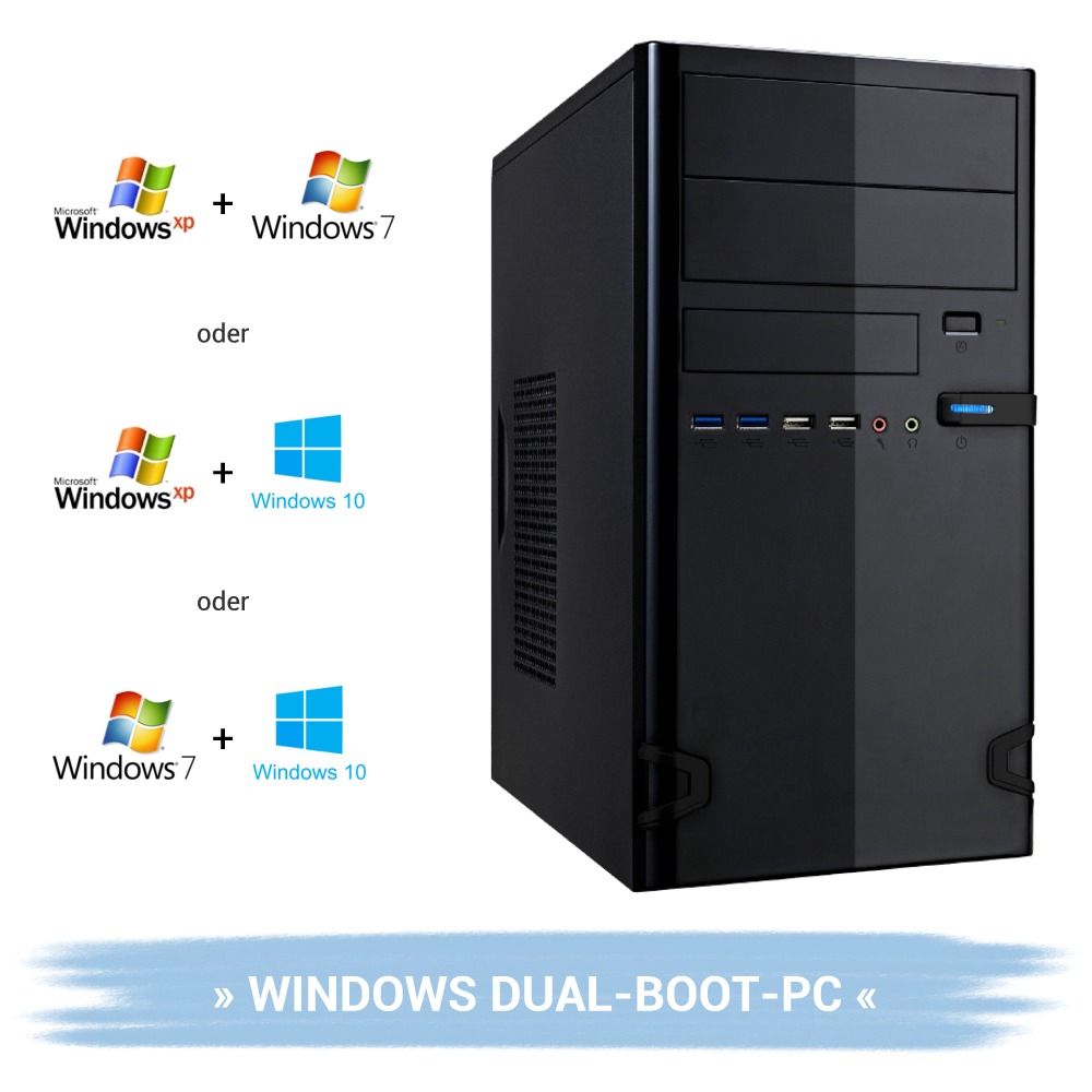 Microsoft Windows Dual-Boot-PC