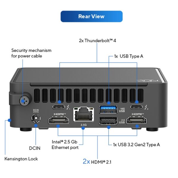 ASUS NUC 15 Pro Slim Mini-PC – Bild 6