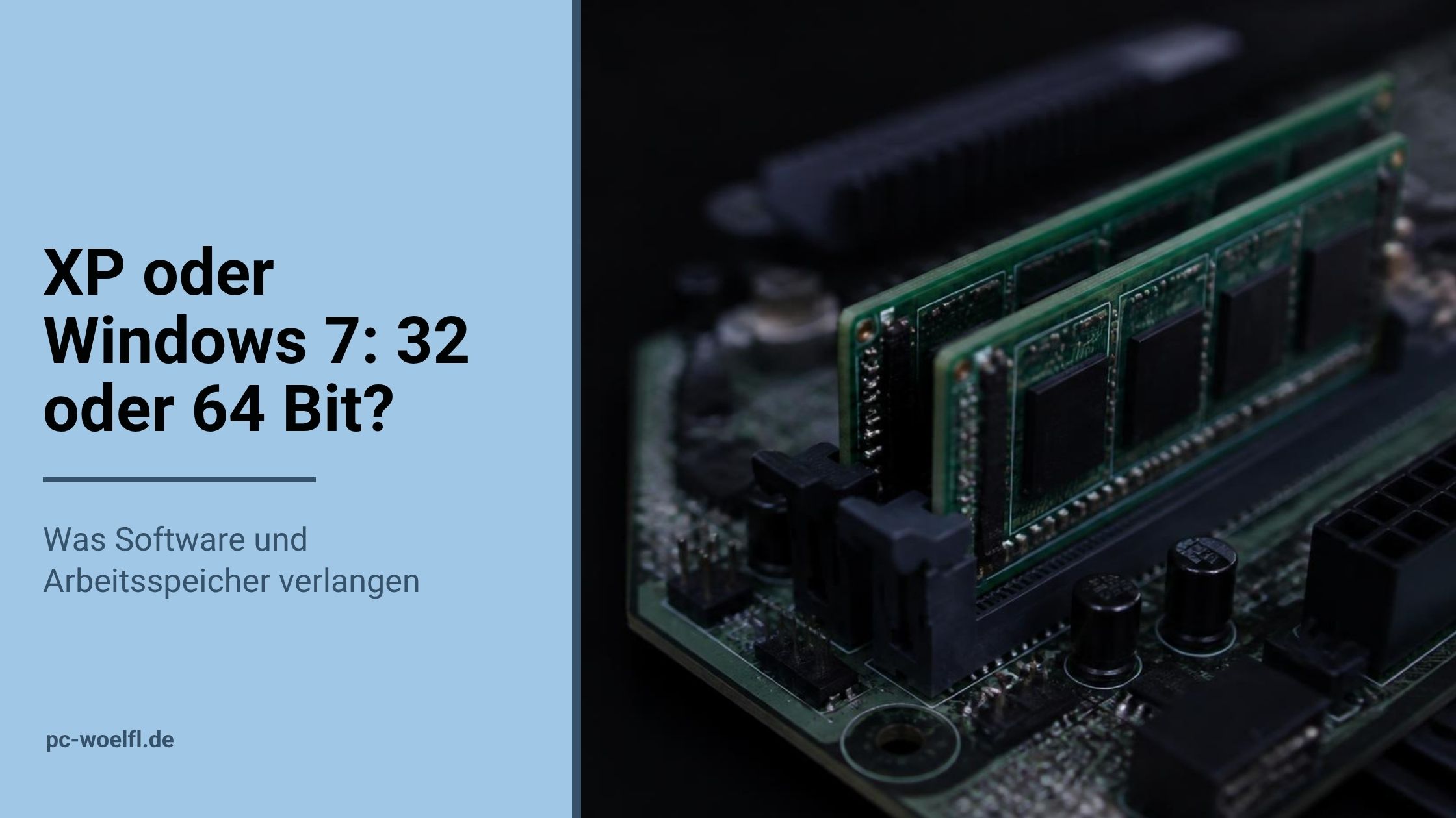 Windows 7 - 32-oder-64-Bit